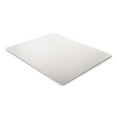 thumbnail image 1 of Deflecto ExecuMat All Day Use Chair Mat for High Pile Carpet, 46 x 60, Rectangular, Clear, 1 of 11
