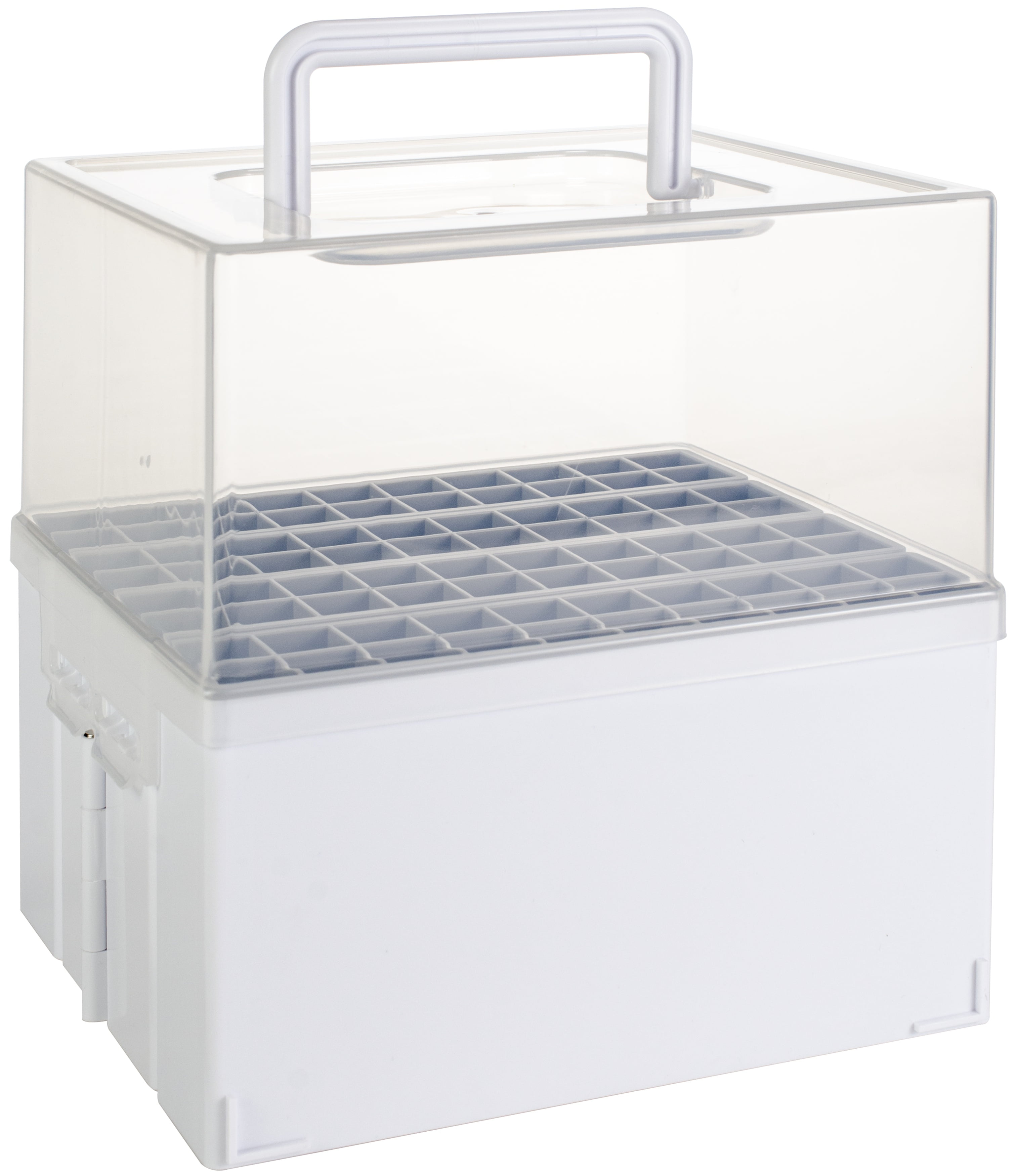 Deflecto Expandable Marker Accordion Organizer-White/Clear