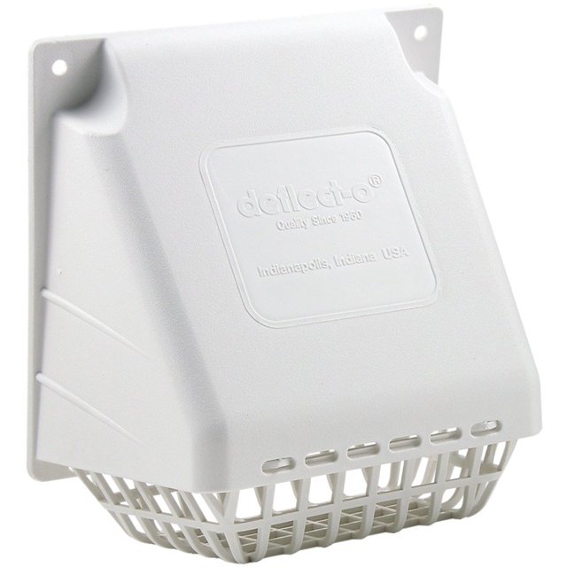 Deflecto Hr4w Replacement Vent Hood [white]
