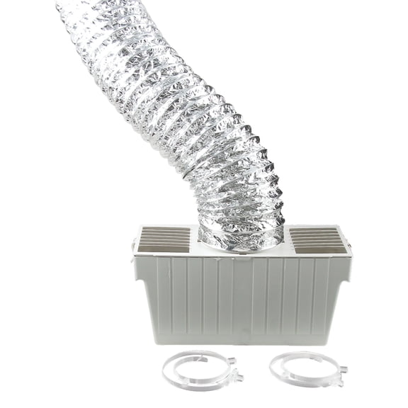 Deflecto Supurr-Flex Indoor Dryer Vent Lint Trap Kit