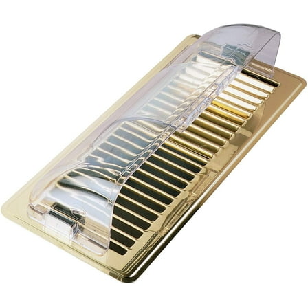 Deflecto Model 50 Premium Unbreakable Air Deflector, 3-Pack