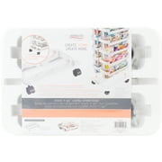 Deflecto Stack NGo Wheel Base Art & Craft Storage Carts, White