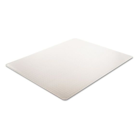 Deflecto SuperMat Frequent Use Chair Mat, Medium Pile Carpet, Flat, 46 x 60, Rectangle, Clear
