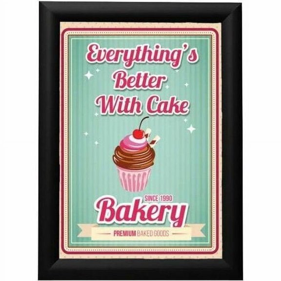 Deflecto Wall Mount Snap Frame (690001b)