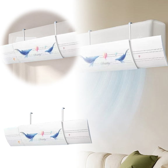 Deflector Universal Adjustable Air Conditioning Deflector Helps /Heating Air Circulation Direct Blowing Wind Deflector Baffle Easter Giveaway of The Day Ornament for Car Swinging Dinosaur Car Hanging