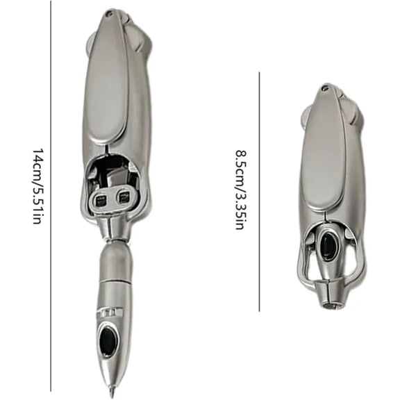 Deformable Pen With Automatic Gel Ink Mechanism And 10 Refills A Fun And Stress Relieving Writing Tool That Changes Shape For Entertainment