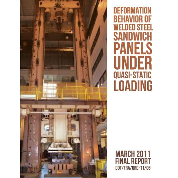 Deformation Behavior of Welded Steel Sandwich Panels Under Quasi-Static Loading