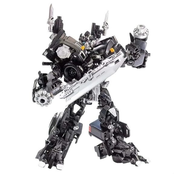 Deformation Model Autobots Ironhide Action Figure Transformed Pickup Truck, 5.1inch, Black