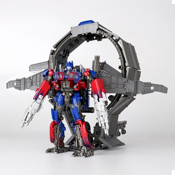 Deformation Robot Toys Flying Wing Pillar OP Commander Studio Series Movie KO SS44 Action Figure Model (TW-1122 Wagon-Plain Version,Red)