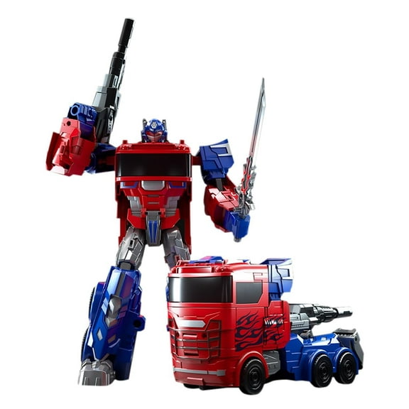 Deluxe Class Gamer Edition Transforming Robot Optimus PrimeDeformed Car Robot Action Figure KO Collector's Edition