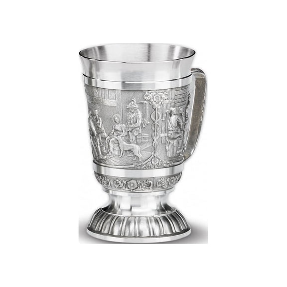 Defregger beer stein without lid 14 cm high