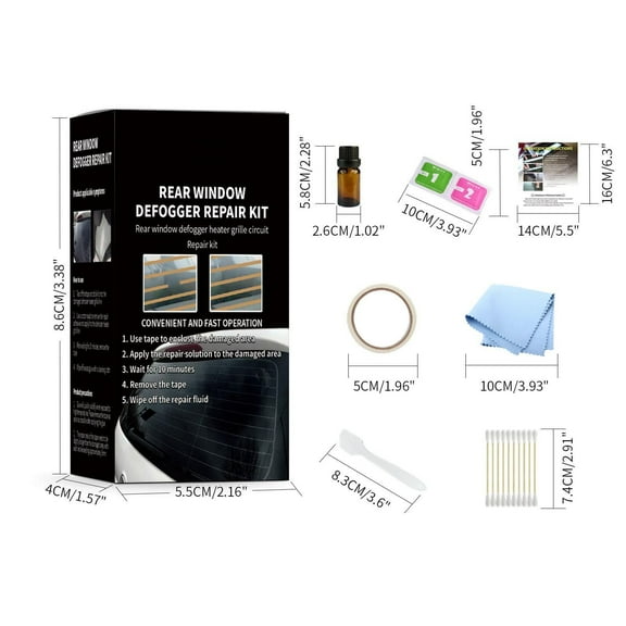 Defroster Repair Kit Window Defroster Repair Kit for Automatic Quickly DIY Repair 10ML