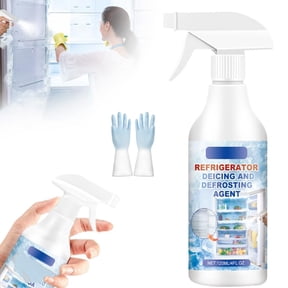 Defrosting Spray for Fridge Freezer, Freezer Defroster Spray, Refrigerator Defrosting Deicer Spray, Refrigerator Defrost Spray Effectively Quick Removes (1PC)