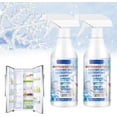 thumbnail image 1 of Defrosting Spray For Fridge Freezer, Refrigerator Cleaner Inside Spray, Refrigerator Defrosting Spray, Frost Remover Defrost Spray For Refrigerator And Freezer, Fast Defrost Removal (120ml), 1 of 6