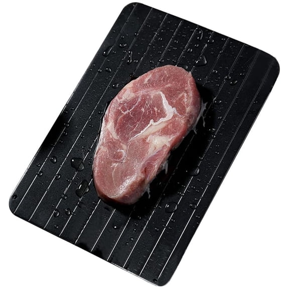 Defrosting Tray for Meat, Defrosting Plate, Thaw Board Plate, Fast Defrosting Tray for Fish, Meat, Poultry or Anything Else