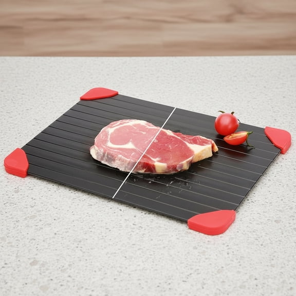 Defrosting Tray for Meat, Rapid Natural Heating Defroster Board, Thawing Plate Kitchen Mat