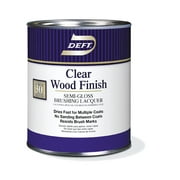 Deft® Clear Wood Finish Brushing Lacquer, Semi-Gloss