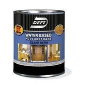 Deft  Interior/Exterior Water Based Acrylic Polyurethane - Satin