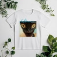 thumbnail image 1 of Deftones Adorable Cat White Pony Alternative Metal Band Graphic Unisex tee V50518, for men & women, up to size 5XL, 1 of 3