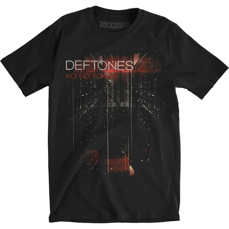 Deftones Men s Koi No Yokan 2013 Tour Slim Fit T shirt X Large Black Walmart