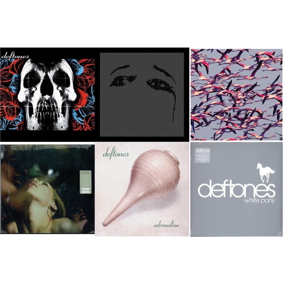 Deftones & Ohms & Gore (White LP Vinyl) & Saturday Night Wrist & Adrenaline & White Pony