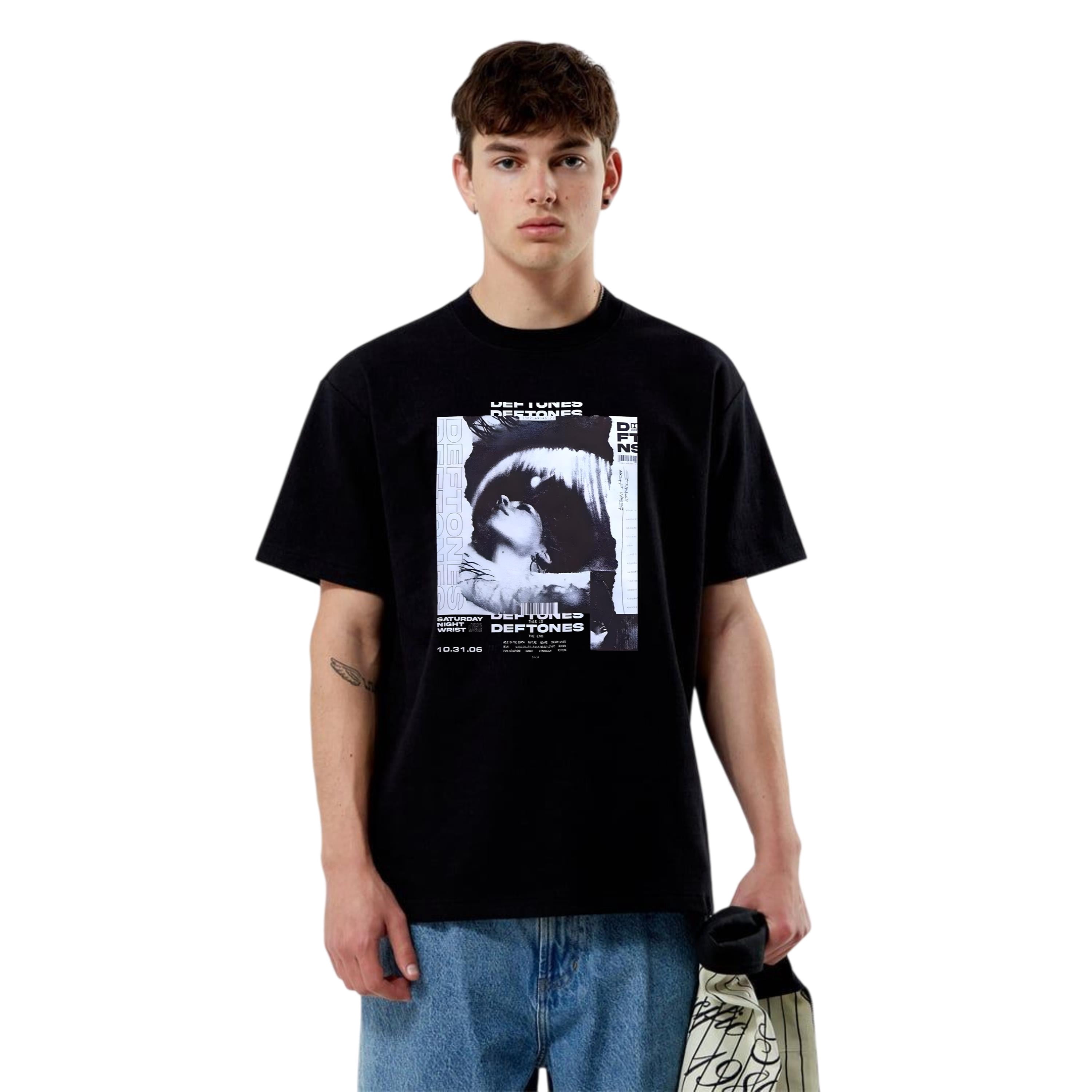 Deftones Saturday Night Wrist T-Shirt - Officially Licensed Men's Graphic Tee