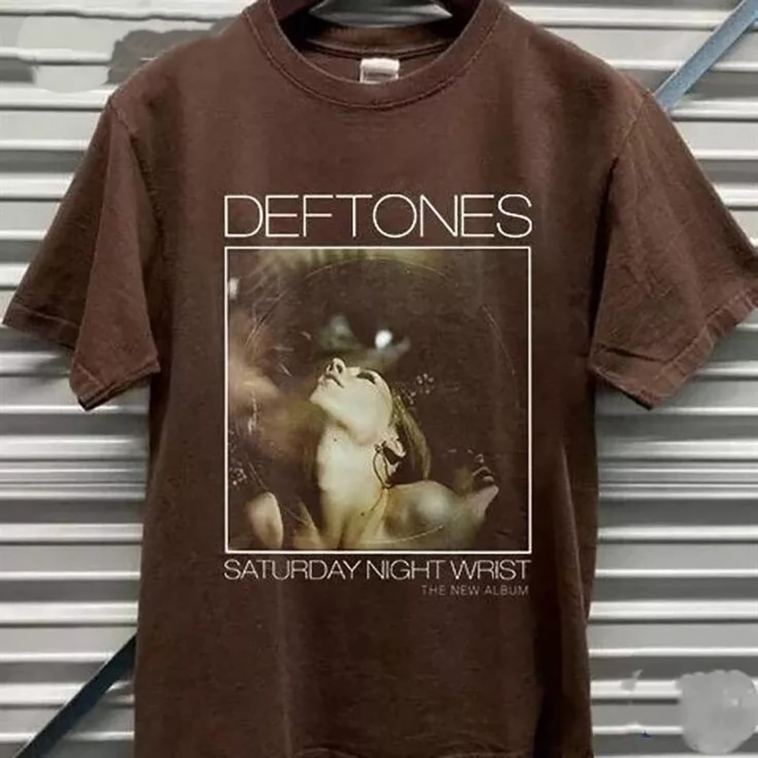 Official Deftones Saturday Night Wrist Logo T-Shirt - Men's Black Band Tee, Size XXL, 100% Cotton