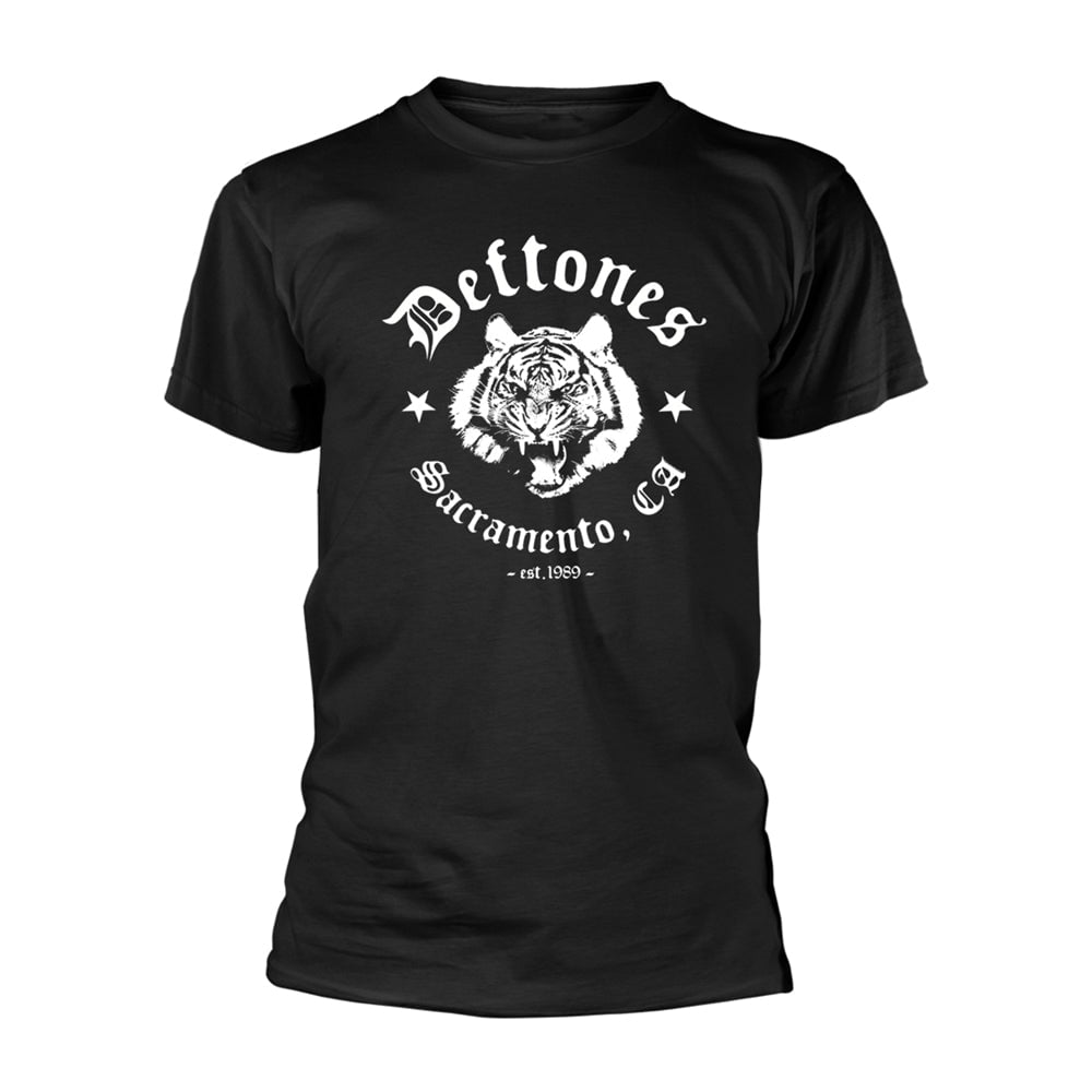 T-shirt Deftones – Coton Noir – Homme/Femme – Toutes Tailles – Neuf Avec étiquettes