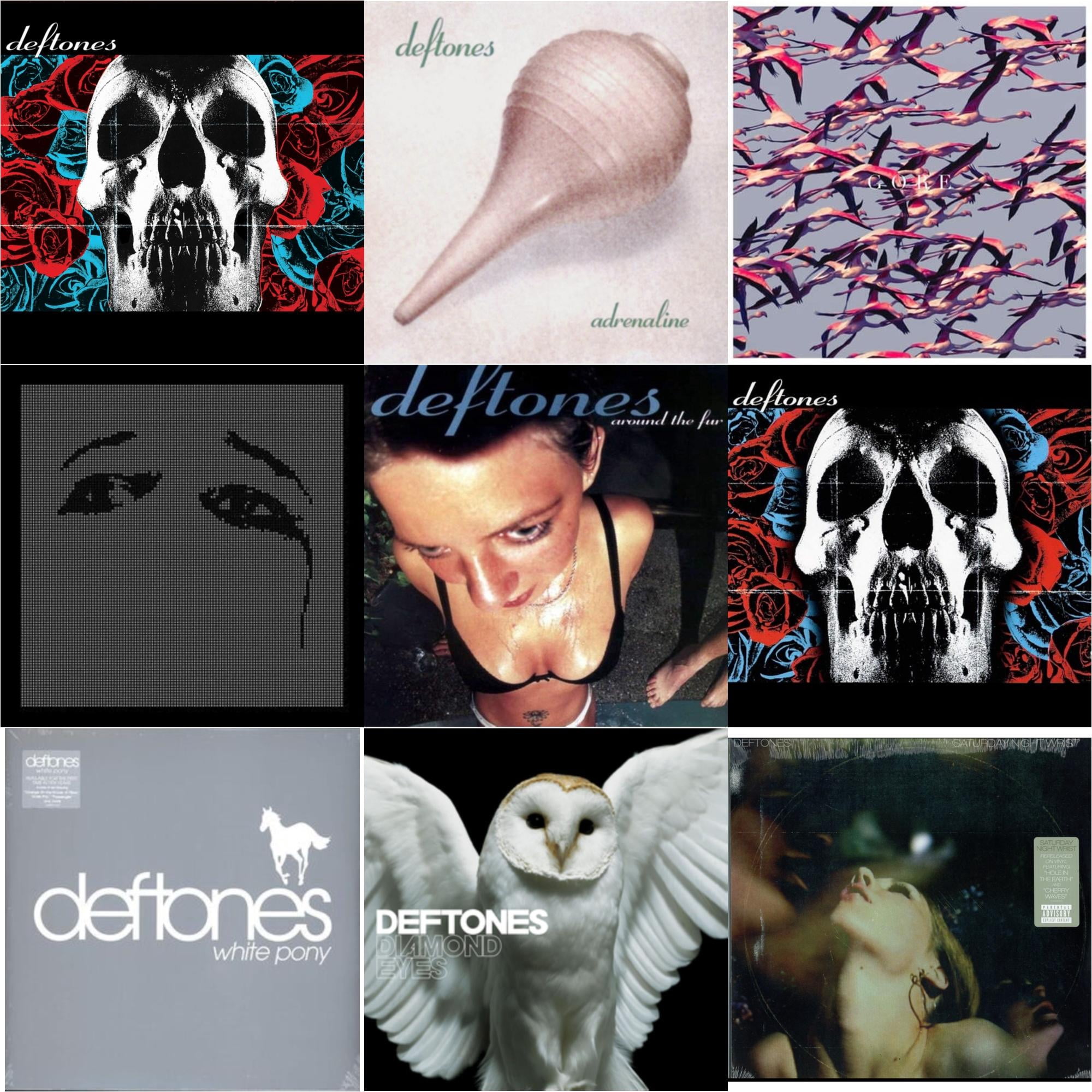 Deftones & Deftones (X) (20Th Anniversary/Ruby Red LP Vinyl