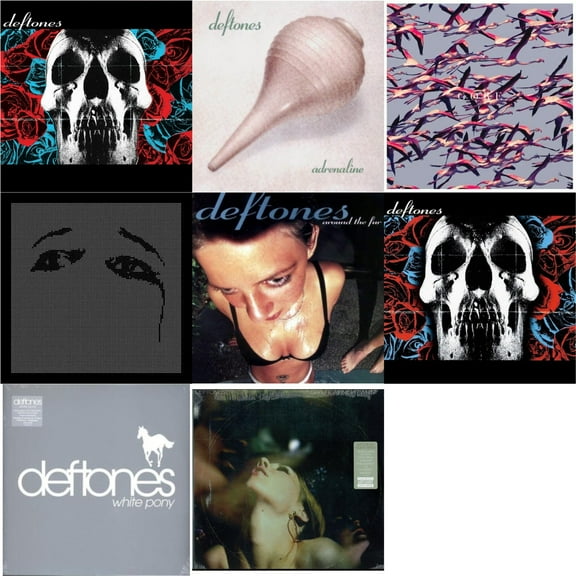 Deftones (X) (20Th Anniversary/Ruby Red LP Vinyl) & Adrenaline & Gore (White LP Vinyl) & Ohms & Around The Fur (180G) & Deftones & White Pony & Saturday Night Wrist