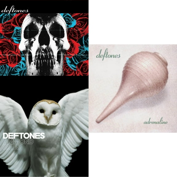 Deftones (X) (20Th Anniversary/Ruby Red LP Vinyl) & Diamond Eyes & Adrenaline