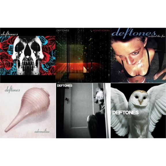 Deftones (X) (20Th Anniversary/Ruby Red LP Vinyl) & Koi No Yokan & Around The Fur (180G) & Adrenaline & Covers & Diamond Eyes