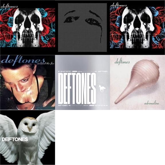 Deftones & Deftones (X) (20Th Anniversary/Ruby Red LP Vinyl) & Ohms & White Pony (X) (20Th Anniversary Deluxe Edition/Super Deluxe) & Around The Fur (180G) & Adrenaline & Diamond Eyes