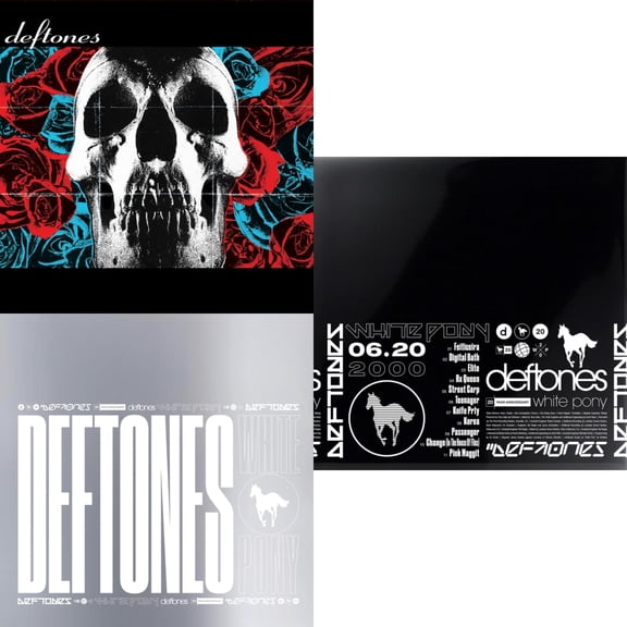 Deftones (X) (20Th Anniversary/Ruby Red LP Vinyl) & White Pony (X) (20Th Anniversary Deluxe Edition/4LP) (I) & White Pony (X) (20Th Anniversary Deluxe Edition/Super Deluxe)