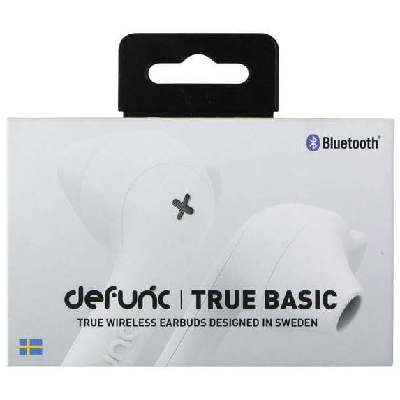 Defunc True Basic Wireless Bluetooth Earbud Headphones - White