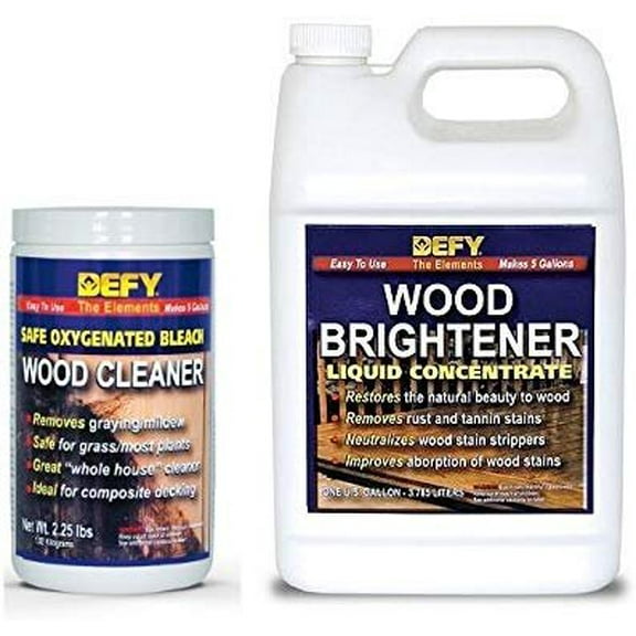 Defy Deck Restoration Kits New or Gray looking Decks/Wood Set