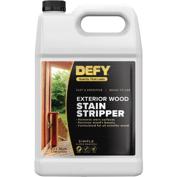 Defy Exterior Wood Stain Stripper - Pack of 4