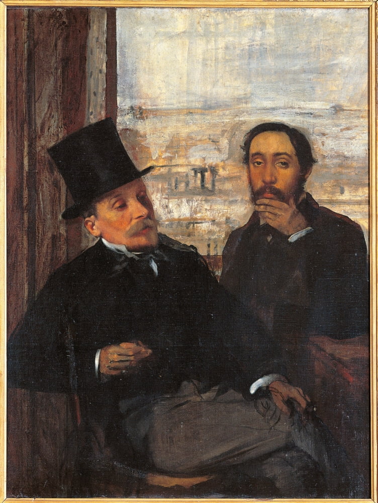 Degas And Evariste De Valernes Canvas Art - (18 x 24)