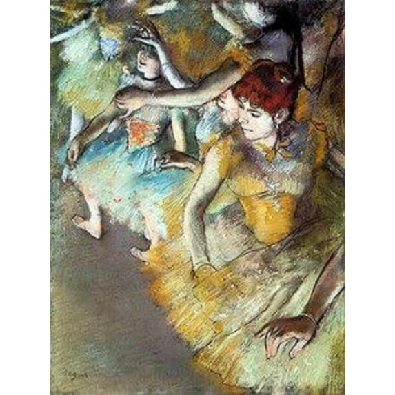 Degas- Ballet Dancers on the Stage CANVAS OR PRINT WALL ART