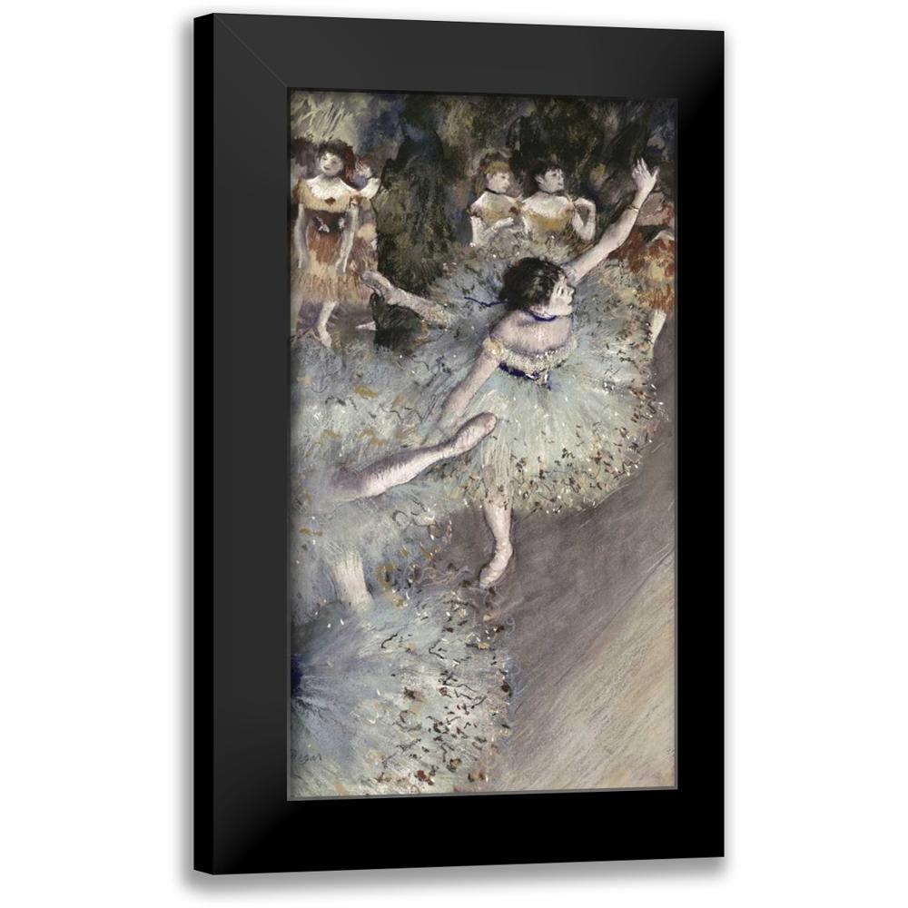 Degas, Edgar 10x14 Black Modern Framed Museum Art Print Titled