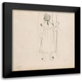 thumbnail image 1 of Degas, Edgar 12x12 Black Modern Framed Museum Art Print Titled - Brothel Scene, 1 of 5