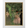 thumbnail image 1 of Degas, Edgar 12x14 White Modern Wood Framed Museum Art Print Titled - Dancers Backstage, 1876/1883, 1 of 4