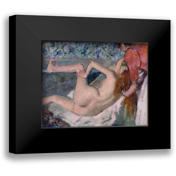 Degas, Edgar 18x15 Black Modern Framed Museum Art Print Titled - After the Bath