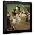thumbnail image 1 of Degas, Edgar 20x21 Black Modern Framed Museum Art Print Titled - The Dance Class, 1 of 5