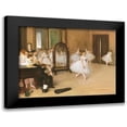 thumbnail image 1 of Degas, Edgar 24x19 Black Modern Framed Museum Art Print Titled - The Dancing Class, 1 of 5