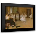 thumbnail image 1 of Degas, Edgar 24x19 Black Modern Framed Museum Art Print Titled - The Dancing Class, 1 of 5