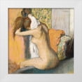 thumbnail image 1 of Degas, Edgar 26x26 White Modern Wood Framed Museum Art Print Titled - After the Bath, 1 of 4