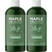 Clarifying Shampoo for Oily Hair and Scalp - Deep Cleansing Shampoo Build Up Remover with Rosemary Oil - Degrease Shampoo for Greasy Hair & Scalp - Vegan Color Safe Sulfate & Paraben Free 2 Pack