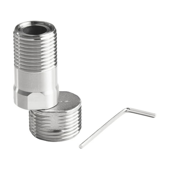 Degree Adjustable Faucet Angled Curved Foot Eccentric Screw Corner Shower Extension TapAdapter Kitchen Bathroom 1/2pcs