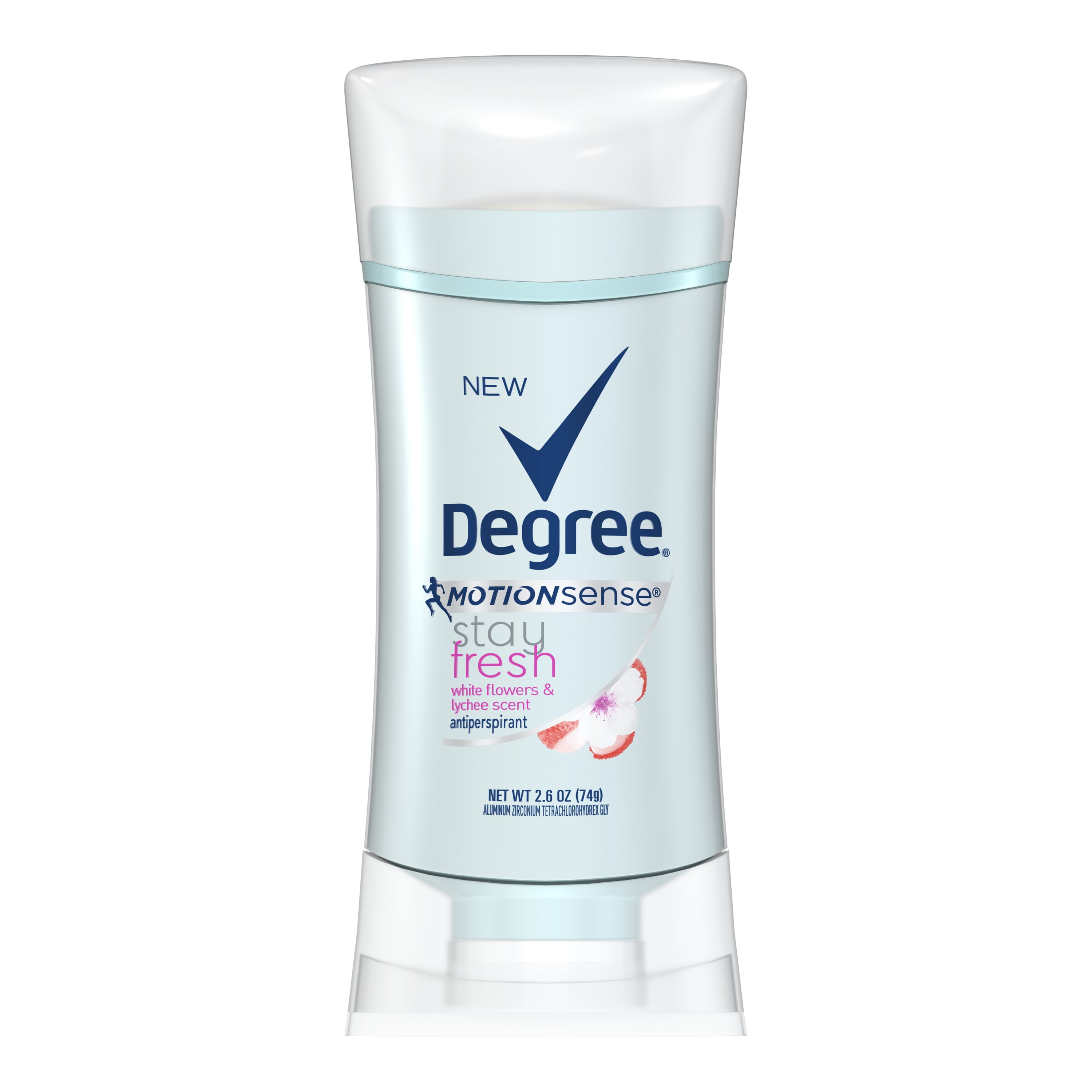 Degree Advanced 72H Motionsense White Flowers & Lychee Antiperspirant Deodorant 2.6 Oz